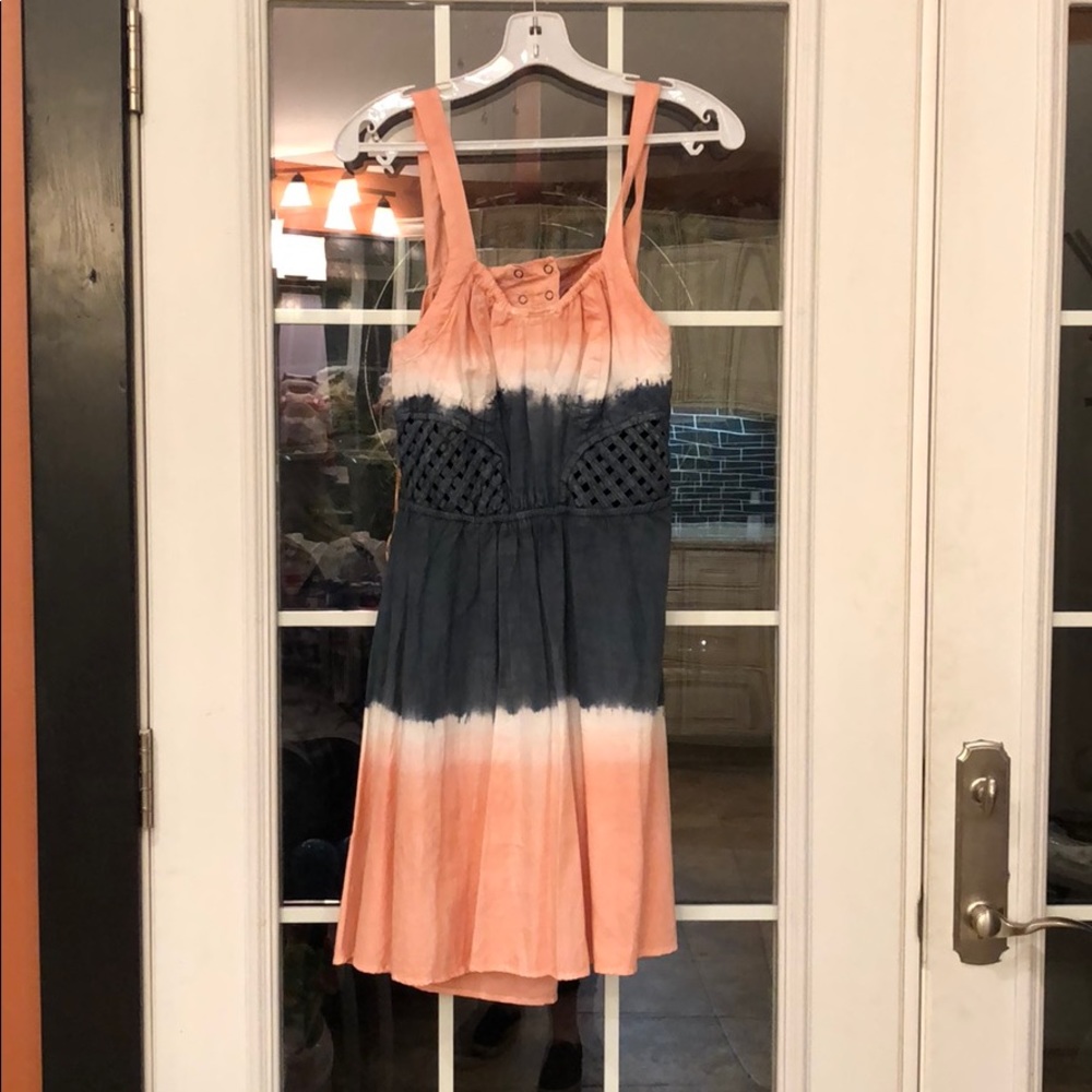 Tie dye sun dress